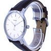 Fossil The Minimalist Stainless Steel Beige Dial Quartz FS5439 Mens Watch