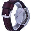 Fossil Machine Chronograph Burgundy Leather Red Dial Quartz FS5884 Mens Watch
