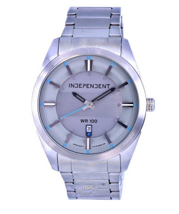 Independent Stainless Steel Silver Dial Quartz IB5-314-61 100M Mens Watch 1 Independent Stainless Steel Silver Dial Quartz IB5-314-61 100M Mens Watch