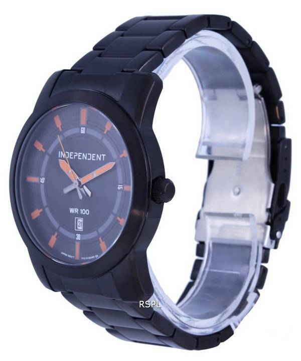 Independent Stainless Steel Black Dial Quartz IB5-446-53 Independent Stainless Steel Black Dial Quartz IB5-446-53.G 100M Mens Watch