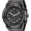 Invicta Aviator GMT Chronograph Black Dial Quartz 34425 Men's Watch