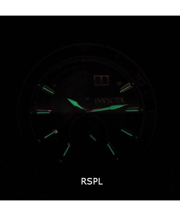 Invicta Sea Vulture Black Silicone Green Dial Quartz 37244 100M Mens Watch 2 Invicta Sea Vulture Black Silicone Green Dial Quartz 37244 100M Mens Watch