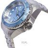 Invicta Hydromax Stainless Steel Blue Dial Quartz Divers 37727 1000M Mens Watch