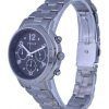 Citizen Wicca Chronograph Stainless Steel Black Dial Solar KF5-012-53.G Womens Watch