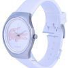 Lacoste Valencia Silicon White Dial Quartz LA-2000838.G Womens Watch