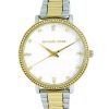 Michael Kors Pyper Crystal Accents Two Tone Stainless Steel Quartz MK4595 Womens Watch