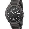 Maserati Stile Black Dial Stainless Steel Quartz R8853142001 100M Mens Watch