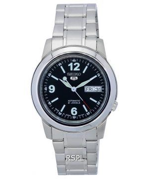 Seiko 5 Stainless Steel Black Dial Automatic SNKE63 SNKE63J1 SNKE63J Men's Watch