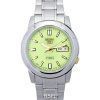 Seiko 5 Stainless Steel Green Dial Automatic SNKK19 SNKK19J1 SNKK19J Men's Watch