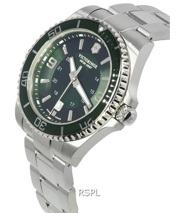 Victorinox Maverick Green Dial Quartz 241934 100M Men s Watch Citywatches .za