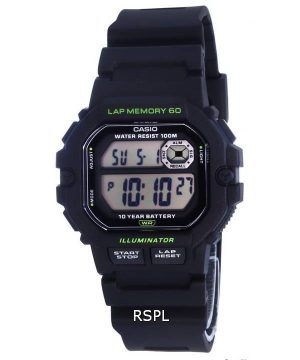 Casio Sports Gear Digital Dial Quartz WS-1400H-1A WS1400H-1 100M Mens Watch