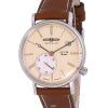 Zeppelin LZ120 Rome Leather Strap Ivory Dial Quartz 7135-5 71355 Mens Watch