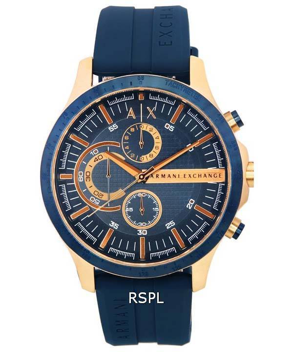Armani Exchange Chronograph Blue Dial Quartz AX2440 Men's Watch ...