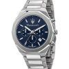 Maserati Stile Chronograph Blue Dial Quartz R8873642006 100M Men's Watch