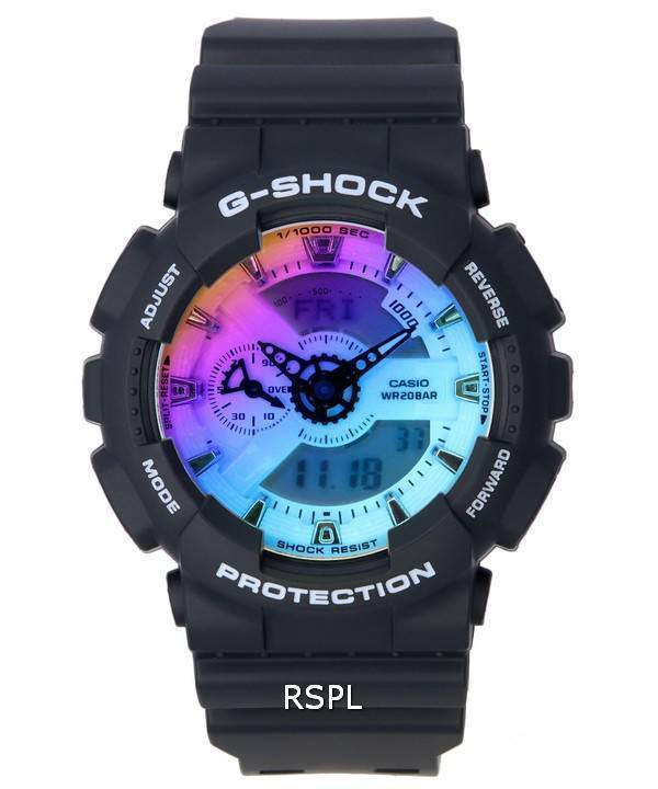 Casio G-Shock Iridescent Color Analog Digital Quartz GA-110SR-1A GA110SR-1 200M Men's Watch 1 Casio G-Shock Iridescent Color Analog Digital Quartz GA-110SR-1A GA110SR-1 200M Men's Watch