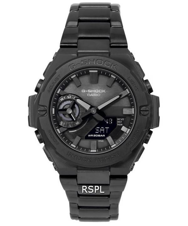 Casio G-Shock G-Steel Mobile link Analog Digital Solar GST-B500BD-1A GSTB500BD-1 200M Men's Watch