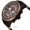 Invicta Sea Vulture Black Silicone Black Dial Quartz 35025 100M Men's Watch