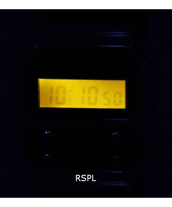 Casio Vintage Digital Black Dial Quartz A100WEF-1A A100WEF-1 Unisex Watch