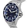 Emporio Armani Meccanico Stainless Steel Blue Dial Automatic AR60059 100M Men's Watch