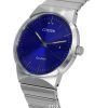 Citizen Axiom Stainless Steel Blue Dial Eco-Drive BM7580-51L Men's Watch