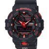 Casio G-Shock X Ignite Red Series Analog Digital Quartz GA-700BNR-1A GA700BNR-1 200M Men's Watch