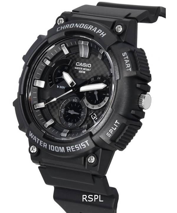 Casio Standard Analog Retrograde Chronograph Quartz MCW 200H 1A2 MCW200H 1A2 100M Men s Watch Citywatches .za