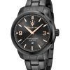 Maserati Successo Stainless Steel Black Dial Quartz R8853121008 Men's Watch