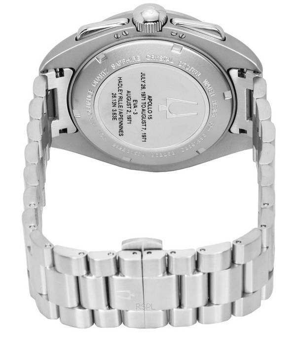 Bulova Lunar Pilot Chronograph Stainless Steel Black Dial Quartz 96B258 Men's Watch 4 Bulova Lunar Pilot Chronograph Stainless Steel Black Dial Quartz 96B258 Men's Watch