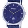 Citizen Analog Leather Blue Dial Quartz BE9170-05L Mens Watch