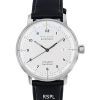 Iron Annie 100 Jahre Bauhaus Leather Strap White Dial Automatic 50561 Mens Watch