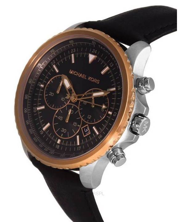 Michael Kors Cortlandt Chronograph Black Dial Quartz MK8905 Men's Watch