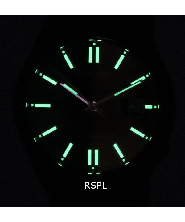 Citizen Mechanical Stainless Steel Camouflage Dial Automatic NJ0155-87E Men's Watch