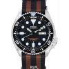 Seiko Black Dial Automatic Diver's SKX007J1-var-NATO22 200M Men's Watch