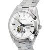Bulova Surveyor Expansion Open Heart Silver Dial Automatic 96A274 Men's Watch