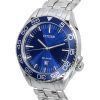 Citizen Carson Stainless Steel Blue Dial Eco-Drive AW1770-53L 100M Men's Watch