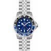 Invicta Pro Diver GMT Stainless Steel Blue Dial Quartz Diver's 40955 200M Men's Watch
