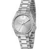 Sector 270 Just Time Crystal Accents Stainless Steel Silver Dial Quartz R3253578505 Womens Watch