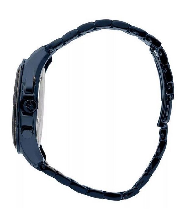 Maserati Traguardo Chronograph Stainless Steel Blue Dial Solar R8873649001 100M Men's Watch