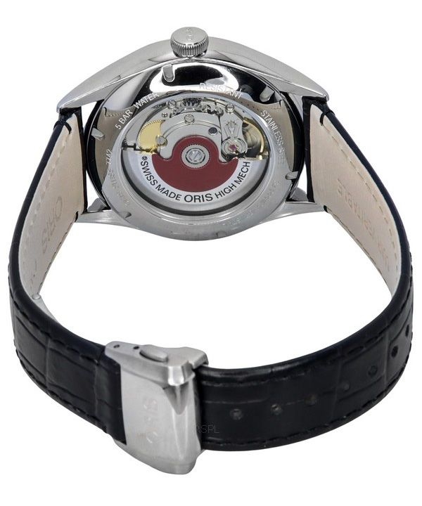 Oris Artelier Pointer Day Date Silver Guilloche Dial Automatic 01 755 7742 4051-07 5 21 64FC Men's Watch 4 Oris Artelier Pointer Day Date Silver Guilloche Dial Automatic 01 755 7742 4051-07 5 21 64FC Men's Watch