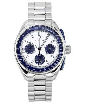 Bulova Lunar Pilot Archive Series Special Edition Chronograph Silver Dial Quartz 98K112 Mens Watch With Extra Strap