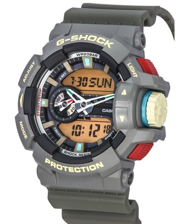 Casio G-Shock Analog Digital Retro Fashion Vintage Series Quartz GA-400PC-8A GA400PC-8 200M Men's Watch 3 Casio G-Shock Analog Digital Retro Fashion Vintage Series Quartz GA-400PC-8A GA400PC-8 200M Men's Watch