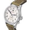 Iron Annie Cockpit Dual Time Full Luminous Beige Dial Quartz 51403 Mens Watch