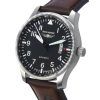 Iron Annie F13 Tempelhof Leather Strap Black Dial Automatic 56642 100M Mens Watch