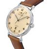 Iron Annie Amazonas Impressions Leather Strap Beige Dial Automatic 59543 Mens Watch