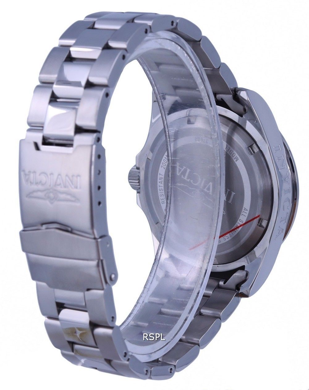 Invicta Pro Diver Stainless Steel Black Dial Quartz INV37404 200M Men's Watch