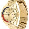 Tommy Hilfiger Riley Gold Tone Stainless Steel Gold Tone Dial Quartz 1791686 Mens Watch