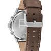 Tommy Hilfiger Axel Multifunction Leather Strap Cream Dial Quartz 1792003 Mens Watch