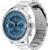 Tommy Hilfiger Link Bracelet Multifunction Blue Dial Quartz 1792077 Mens Watch