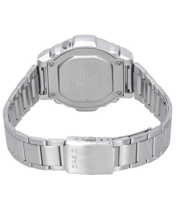 Casio Standard Digital Stainless Steel Bracelet Quartz W-219HD-1A Men's Watch