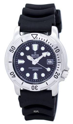 Ratio FreeDiver Professional 200M Sapphire Quartz 22AD202 Men's Watch